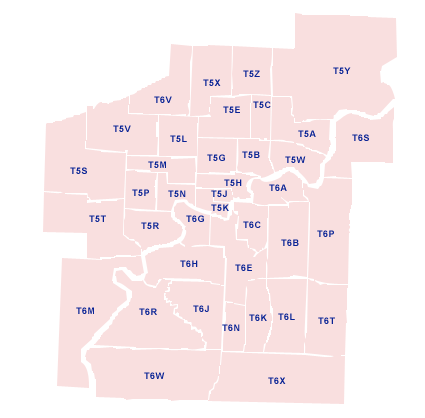 Calgary Address Postal Code Fsa Codes By Alberta - Moving Tools – Topmoving.ca