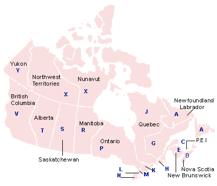 Canada+postal+code+map+quebec